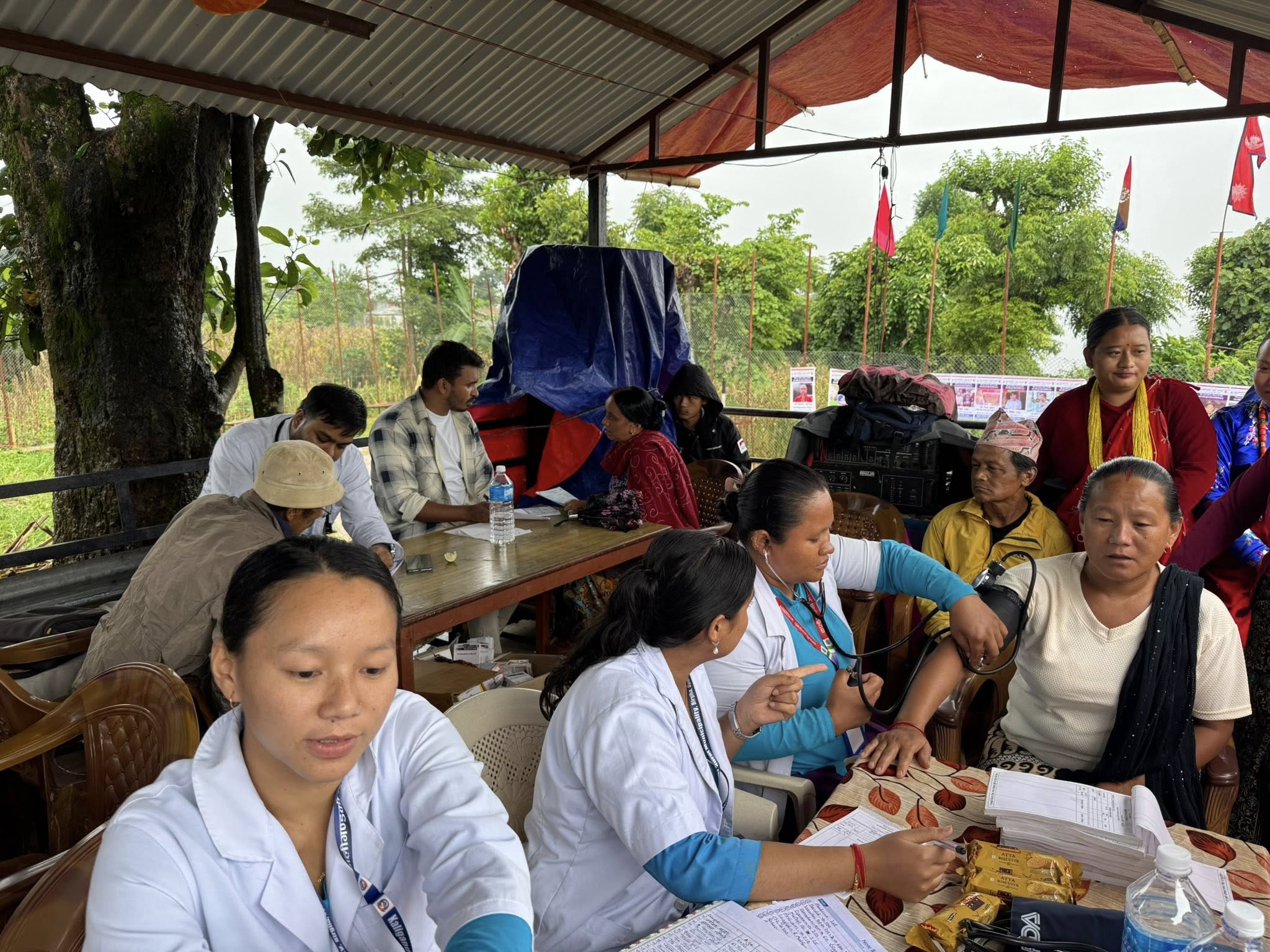 he One-Day Free Health Camp